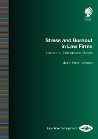 Cover Stress and Burnout in Law Firms