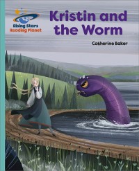 Cover Reading Planet - Kristin and the Worm - Turquoise: Galaxy