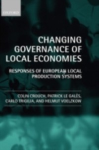 Cover Changing Governance of Local Economies