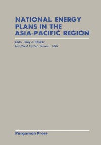 Cover National Energy Plans in the Asia-Pacific Region