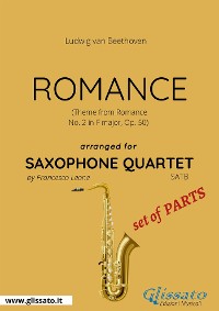 Cover Romance - Saxophone Quartet set of PARTS