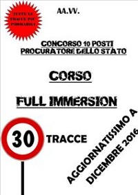 Cover CORSO FULL IMMERSION - Concorso 10 Procuratori dello Stato