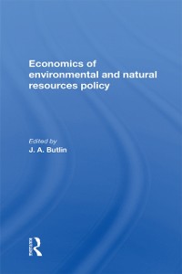 Cover Economics Of Environmental And Natural Resources Policy