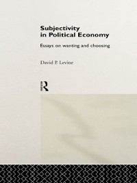 Cover Subjectivity in Political Economy