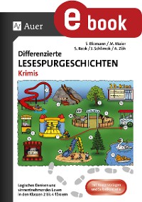 Cover Differenzierte Lesespurgeschichten Krimis