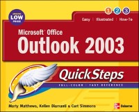 Cover Microsoft Office Outlook 2003 QuickSteps