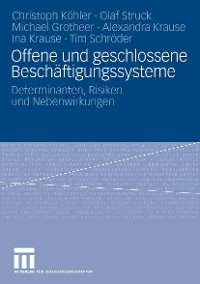 Cover Offene und geschlossene Beschäftigungssysteme