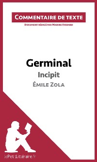 Cover Germinal de Zola - Incipit