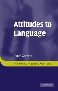 Cover Attitudes to Language