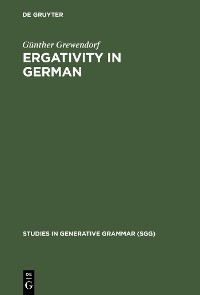 Cover Ergativity in German