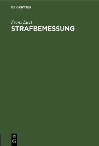 Cover Strafbemessung