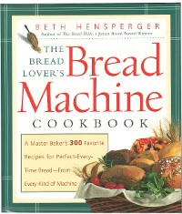 Cover The Bread Lover's Bread Machine Cookbook