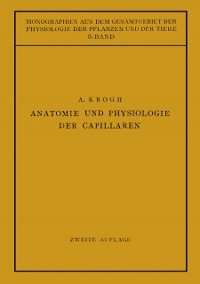 Cover Anatomie und Physiologie der Capillaren
