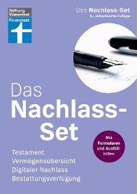 Cover Das Nachlass-Set – die wichtigsten Fragen zum Thema Nachlass einfach erklärt, mit Steuerspartipps, Formularen und Ausfüllhilfen