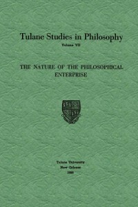 Cover Nature of the Philosophical Enterprise