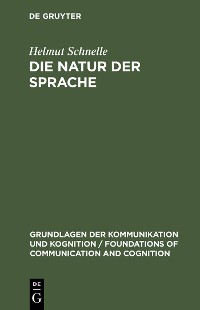 Cover Die Natur der Sprache