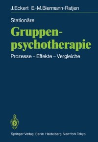 Cover Stationäre Gruppen-psychotherapie