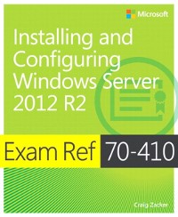 Cover Exam Ref 70-410 Installing and Configuring Windows Server 2012 R2 (MCSA)