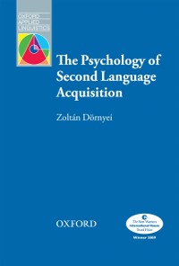 Cover Psychology of Second Language Acquisition