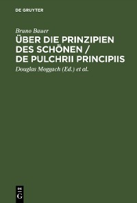 Cover Über die Prinzipien des Schönen / De pulchrii principiis