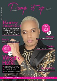 Cover Hollywood Hair King Korey Fitzgerald - Pump it up Magazine - Vol.7 - Issue #9 -