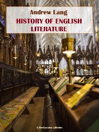Cover History of English Literature