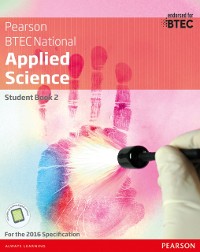 Cover BTEC Level 3 Nationals Applied Science Student Book 2