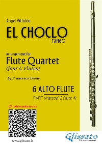 Cover Alto Flute in G part "El Choclo" tango for Flute Quartet