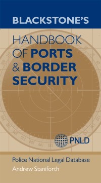 Cover Blackstone's Handbook of Ports & Border Security