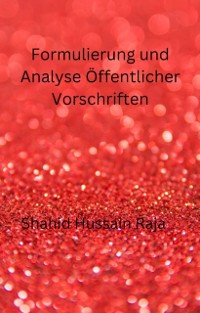 Cover Formulierung und Analyse Öffentlicher Vorschriften