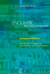 Cover Metasprachdiskurse