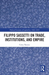 Cover Filippo Sassetti on Trade, Institutions and Empire