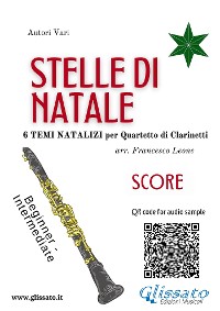 Cover Stelle di Natale - Quartetto di Clarinetti (SCORE)