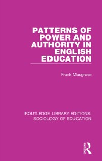 Cover Patterns of Power and Authority in English Education