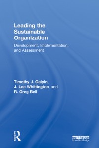 Cover Leading the Sustainable Organization