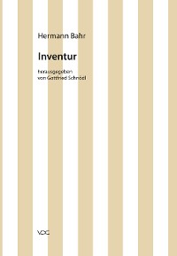 Cover Hermann Bahr / Inventur