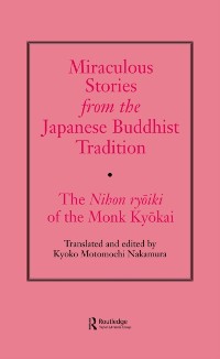Cover Miraculous Stories from the Japanese Buddhist Tradition