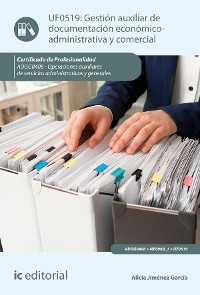 Cover Gestión auxiliar de documentación económico-administrativa y comercial. ADGG0408