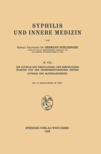 Cover Syphilis und Innere Medizin