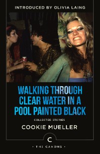 Cover Walking Through Clear Water In a Pool Painted Black