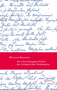 Cover Zur Entstehungsgeschichte des Schlegelschen Shakespeare