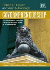 Cover Governpreneurship