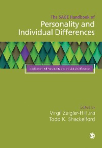 Cover The SAGE Handbook of Personality and Individual Differences