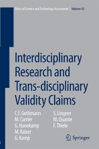 Cover Interdisciplinary Research and Trans-disciplinary Validity Claims