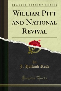 Cover William Pitt and National Revival