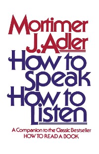 Cover How to Speak How to Listen