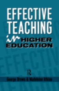 Cover Effective Teaching in Higher Education