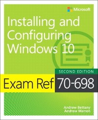 Cover Exam Ref 70-698 Installing and Configuring Windows 10