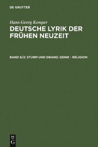 Cover Sturm und Drang