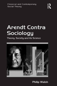 Cover Arendt Contra Sociology